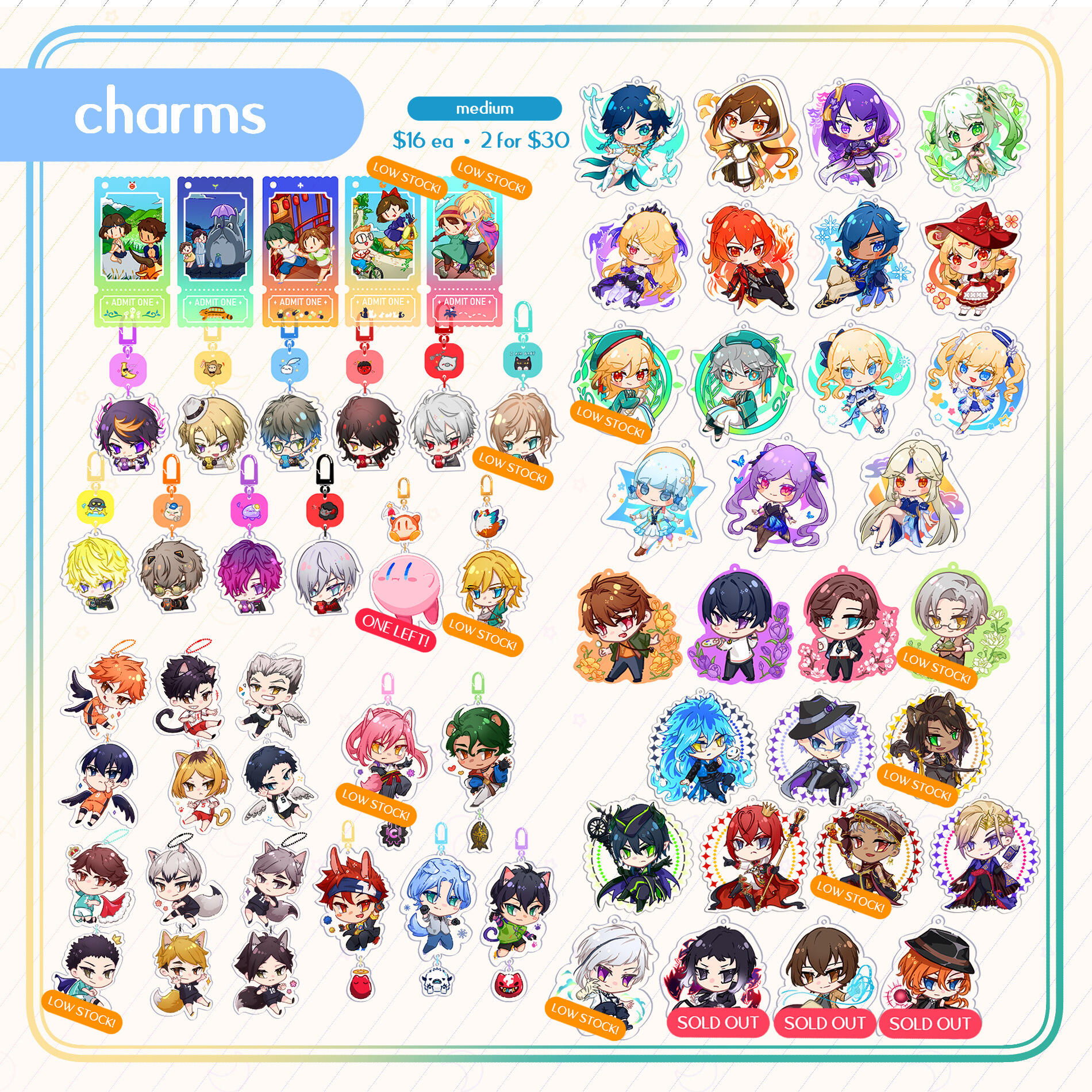 charms